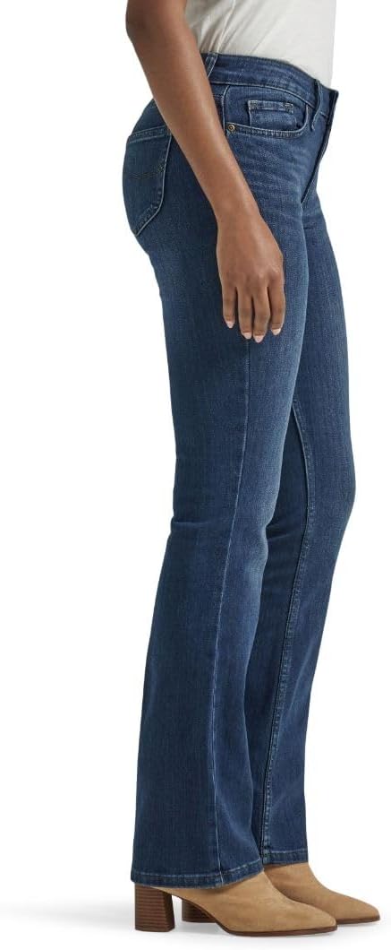 Women Mid Rise Bootcut Jean Image 2