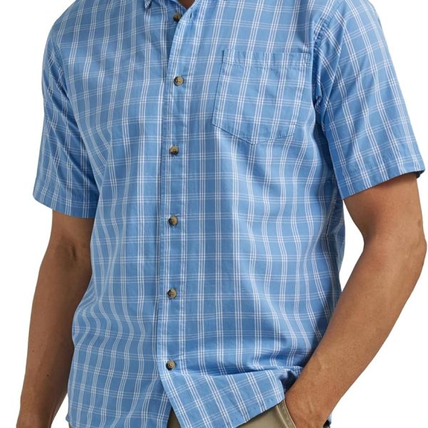 Short Sleeve Classic Plaid Shirt